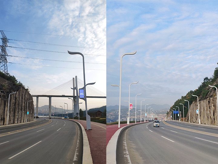 Three Gorges smart street lamp project in Chongqing, China - Showcase - 2