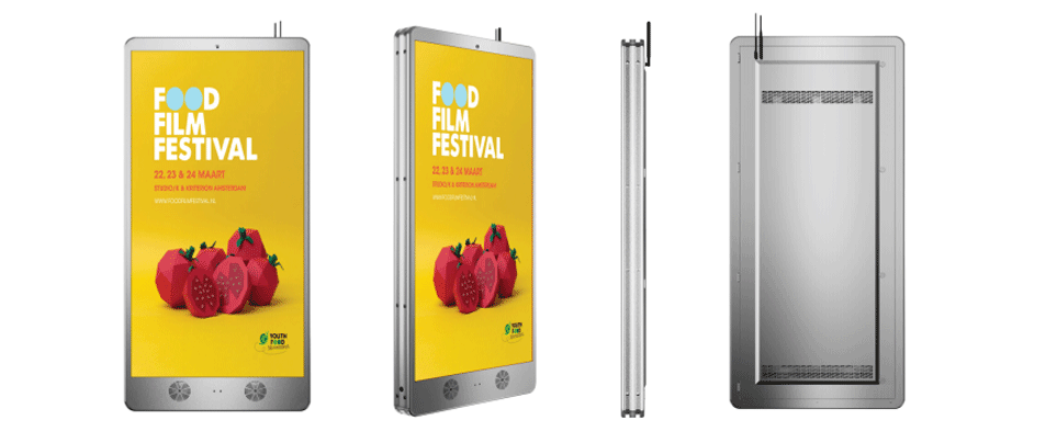 TL384-70 Inch Single Sided   LED Pole Screen - LED Pole Banner - 6