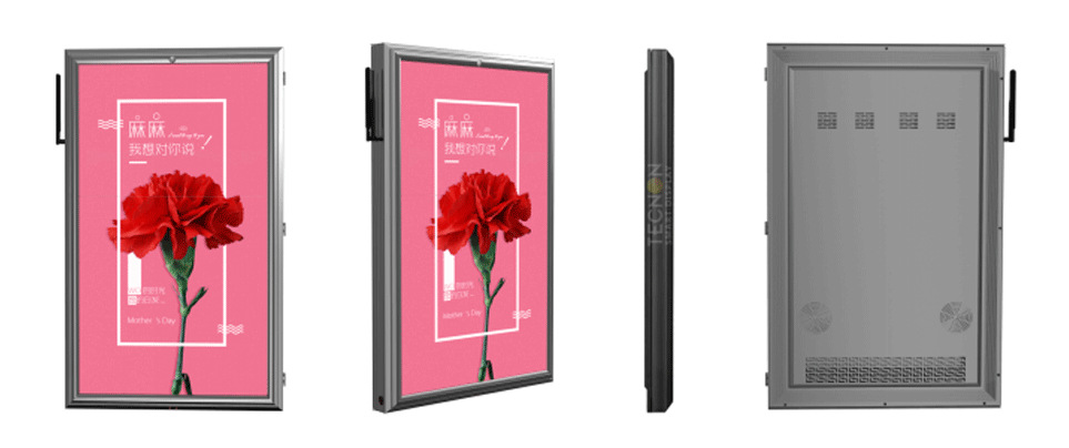 TL312-46 Inch Single Sided  LED Pole Screen - LED Pole Banner - 6