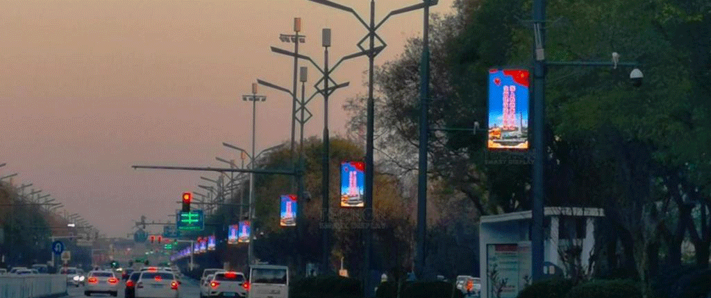 Tecnon Smart Display contribute “the 14th National Games of China”(more than 200 Pole screens + more than 230 Totems) - Company News - 2