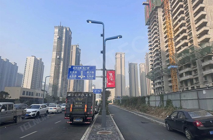 LED pole screens are gradually becoming the main link in the city's low-altitude economy - Company News - 2