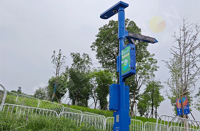 ​Smart Light LED Pole Application in Chengdu Open-air Music Park - Showcase - 2