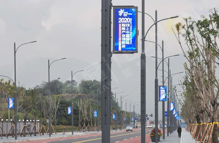 Why are there LED light pole screens wherever there are smart light poles? - Company News - 3