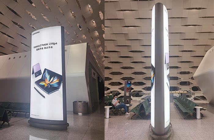 Illuminating Transportation Hubs: The Application of LED Totems in Airports - Company News - 4