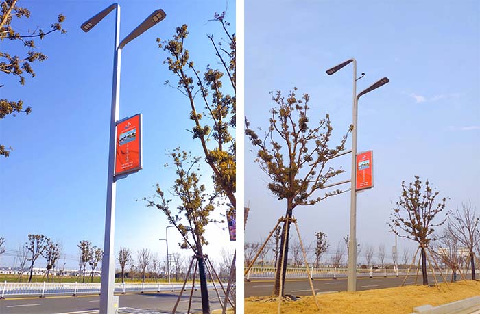 Transforming Yancheng: The Impact of Smart LED Pole Screens on Beihai Road - Showcase - 2