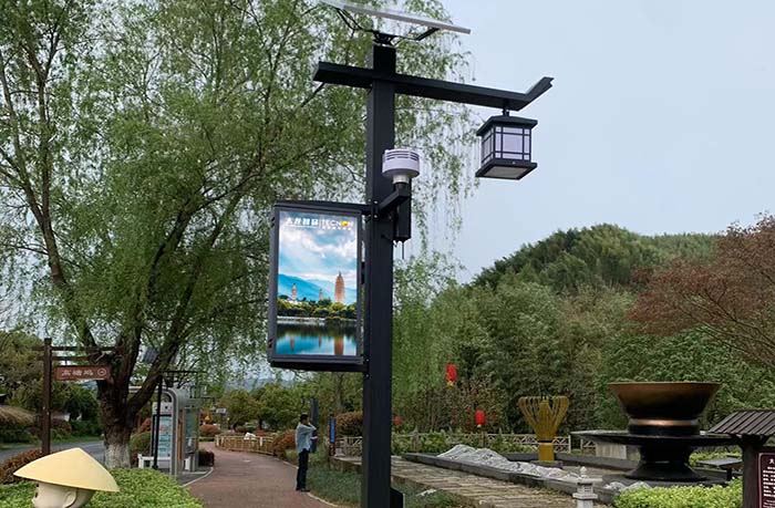 Enhancing Scenic Areas with light pole led screens in Yuhang District - Showcase - 1