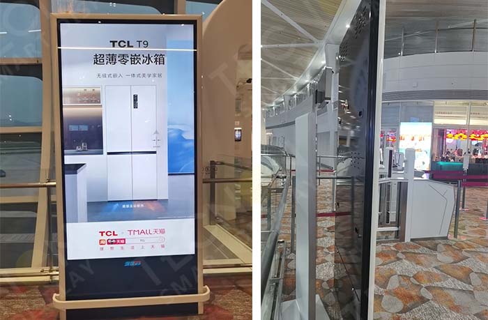 P2.5 Small-Pitch LED Totem Signage Enhancing Shenyang Airport's Advertising Experience - Showcase - 4