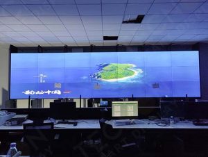 Enhancing Smart Island Monitoring with 0.88mm Joint LED display screen Project on Dongshan Island