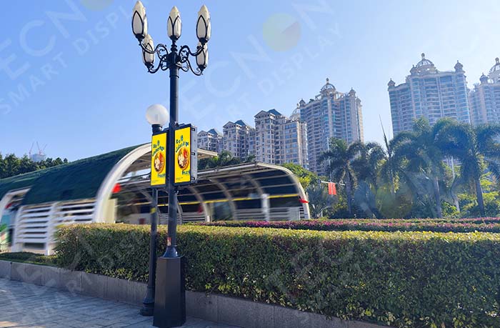 Pole LED Screens: Revolutionizing Smart Cities and Outdoor Advertising - Company News - 9